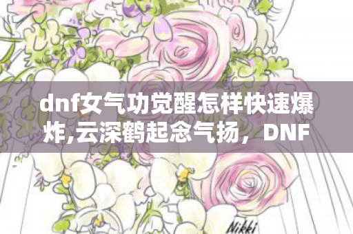 dnf女气功觉醒怎样快速爆炸,云深鹤起念气扬,DNF女气功二次觉醒的武道浪漫 dnf女气功觉醒怎样快速爆炸,云深鹤起念气扬,DNF女气功二次觉醒的武道浪漫