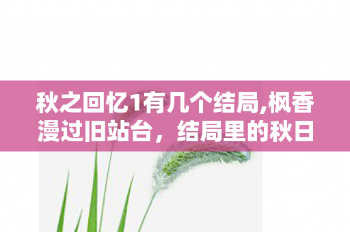 秋之回忆1有几个结局,枫香漫过旧站台，结局里的秋日青春注脚