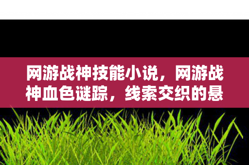 网游战神技能小说,网游战神血色谜踪,线索交织的悬案,毛骨悚然真相待揭 网游战神技能小说,网游战神血色谜踪,线索交织的悬案,毛骨悚然真相待揭