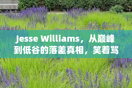 Jesse Williams,从巅峰到低谷的落差真相,笑着骂完Jesse Williams,我却笑着哭了 Jesse Williams,从巅峰到低谷的落差真相,笑着骂完Jesse Williams,我却笑着哭了