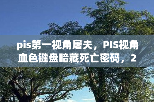 pis第一视角屠夫，PIS视角血色键盘暗藏死亡密码，2027年电竞悬案谁在操控生死？
