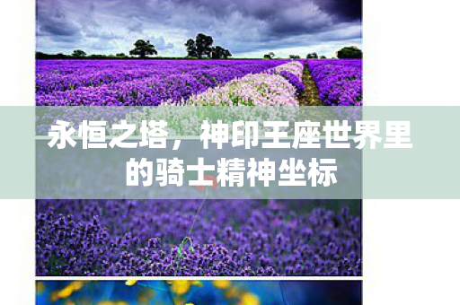 永恒之塔，神印王座世界里的骑士精神坐标
