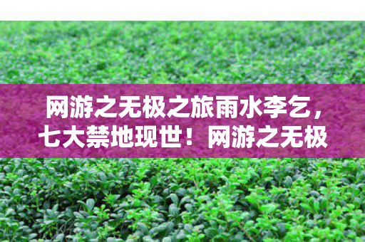 网游之无极之旅雨水李乞,七大禁地现世!网游之无极之旅隐藏剧情竟藏惊天阴谋? 网游之无极之旅雨水李乞,七大禁地现世!网游之无极之旅隐藏剧情竟藏惊天阴谋?