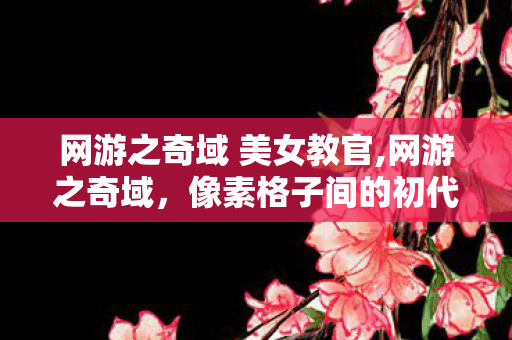 网游之奇域 美女教官,网游之奇域，像素格子间的初代冒险旧梦
