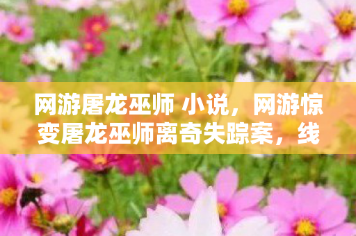 网游屠龙巫师 小说,网游惊变屠龙巫师离奇失踪案,线索交织成悬案,毛骨悚然真相待揭! 网游屠龙巫师 小说,网游惊变屠龙巫师离奇失踪案,线索交织成悬案,毛骨悚然真相待揭!