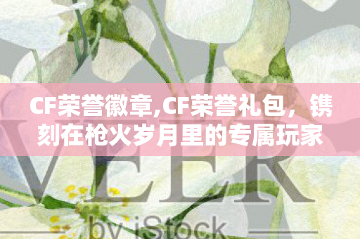 CF荣誉徽章,CF荣誉礼包，镌刻在枪火岁月里的专属玩家勋章
