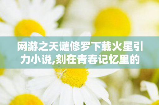 网游之天谴修罗下载火星引力小说,刻在青春记忆里的热血战歌