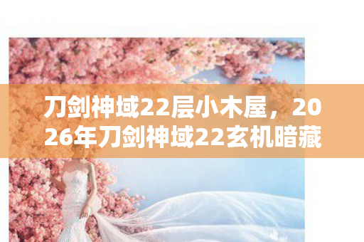 刀剑神域22层小木屋,2026年刀剑神域22玄机暗藏,沉默背后是救赎还是深渊? 刀剑神域22层小木屋,2026年刀剑神域22玄机暗藏,沉默背后是救赎还是深渊?