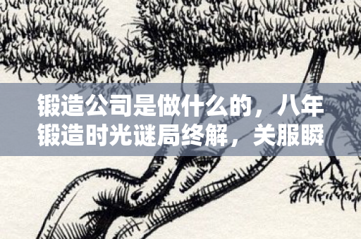 锻造公司是做什么的,八年锻造时光谜局终解,关服瞬间泪目成殇 锻造公司是做什么的,八年锻造时光谜局终解,关服瞬间泪目成殇
