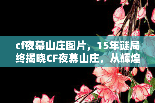 cf夜幕山庄图片,15年谜局终揭晓CF夜幕山庄,从辉煌到沉寂,泪目见证游戏轮回 cf夜幕山庄图片,15年谜局终揭晓CF夜幕山庄,从辉煌到沉寂,泪目见证游戏轮回