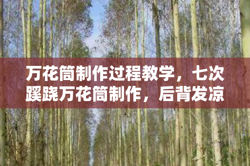 万花筒制作过程教学,七次蹊跷万花筒制作,后背发凉才知被游戏耍了七年 万花筒制作过程教学,七次蹊跷万花筒制作,后背发凉才知被游戏耍了七年