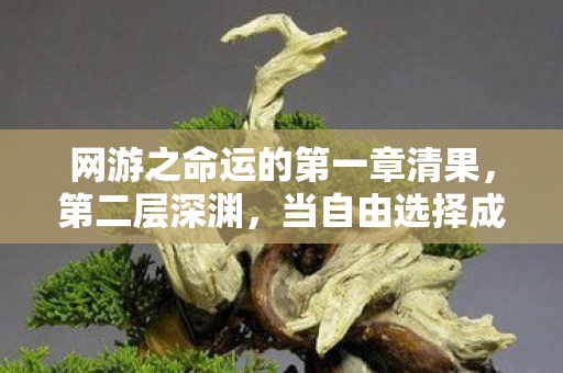 网游之命运的第一章清果,第二层深渊,当自由选择成为命运枷锁的悖论回响 网游之命运的第一章清果,第二层深渊,当自由选择成为命运枷锁的悖论回响