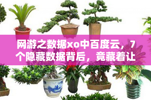 网游之数据xo中百度云,7个隐藏数据背后,竟藏着让百万玩家泪崩的终极真相! 网游之数据xo中百度云,7个隐藏数据背后,竟藏着让百万玩家泪崩的终极真相!