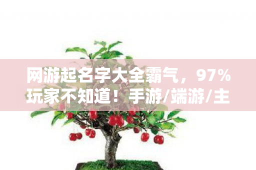 网游起名字大全霸气,97%玩家不知道!手游/端游/主机起名机制大不同,你的ID竟被平台操控? 网游起名字大全霸气,97%玩家不知道!手游/端游/主机起名机制大不同,你的ID竟被平台操控?