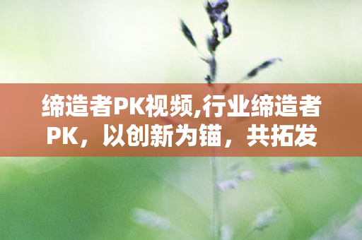 缔造者PK视频,行业缔造者PK,以创新为锚,共拓发展全新边界 缔造者PK视频,行业缔造者PK,以创新为锚,共拓发展全新边界
