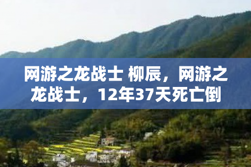 网游之龙战士 柳辰,网游之龙战士,12年37天死亡倒计时,谜面揭开时全网泪目 网游之龙战士 柳辰,网游之龙战士,12年37天死亡倒计时,谜面揭开时全网泪目