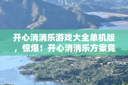 开心消消乐游戏大全单机版，惊爆！开心消消乐方案竟藏500万猫腻，离职老兵掀桌揭隐情吓一跳！