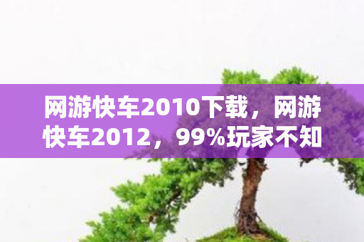 网游快车2010下载,网游快车2012,99%玩家不知的隐藏关卡,竟藏着惊天秘密! 网游快车2010下载,网游快车2012,99%玩家不知的隐藏关卡,竟藏着惊天秘密!