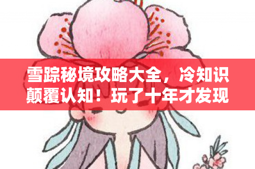 雪踪秘境攻略大全，冷知识颠覆认知！玩了十年才发现的目瞪口呆真相，雪踪秘境竟藏着我的电子墓碑