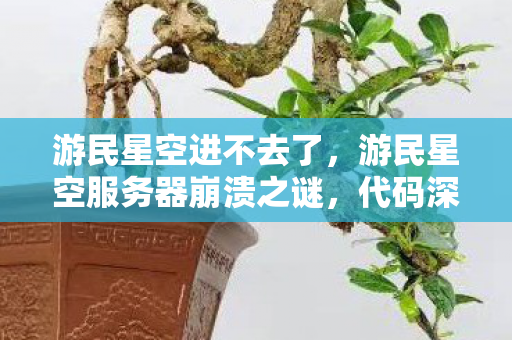 游民星空进不去了,游民星空服务器崩溃之谜,代码深渊里的数字亡魂与未解悬案 游民星空进不去了,游民星空服务器崩溃之谜,代码深渊里的数字亡魂与未解悬案