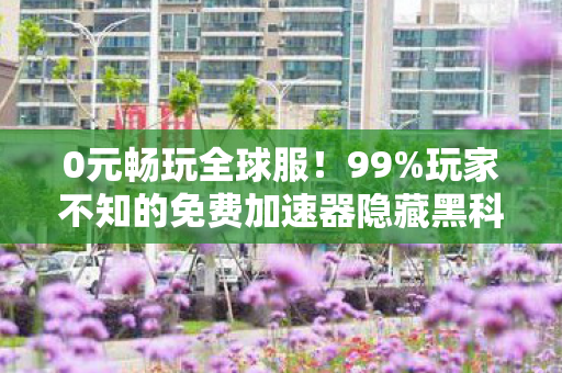 0元畅玩全球服！99%玩家不知的免费加速器隐藏黑科技