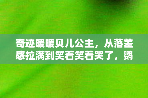 奇迹暖暖贝儿公主，从落差感拉满到笑着笑着哭了，鹦鹉公主真相竟是……