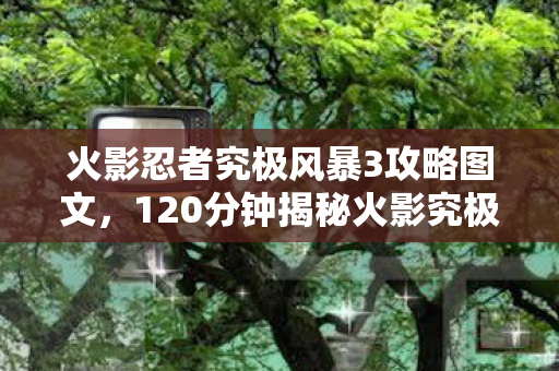 火影忍者究极风暴3攻略图文,120分钟揭秘火影究极风暴3,从巅峰到永恒的泪目征程 火影忍者究极风暴3攻略图文,120分钟揭秘火影究极风暴3,从巅峰到永恒的泪目征程