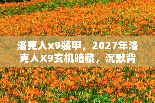 洛克人x9装甲,2027年洛克人X9玄机暗藏,沉默背后藏着怎样的命运密码? 洛克人x9装甲,2027年洛克人X9玄机暗藏,沉默背后藏着怎样的命运密码?