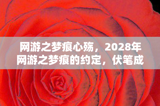网游之梦痕心殇,2028年网游之梦痕的约定,伏笔成殇,再见时为何鼻子一酸? 网游之梦痕心殇,2028年网游之梦痕的约定,伏笔成殇,再见时为何鼻子一酸?