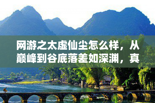 网游之太虚仙尘怎么样，从巅峰到谷底落差如深渊，真相揭晓笑着笑着就哭了