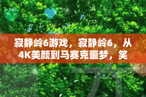 寂静岭6游戏,寂静岭6,从4K美颜到马赛克噩梦,笑着笑着就哭出真相了 寂静岭6游戏,寂静岭6,从4K美颜到马赛克噩梦,笑着笑着就哭出真相了
