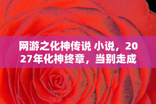 网游之化神传说 小说,2027年化神终章,当别走成绝响,我删号时鼻子一酸 网游之化神传说 小说,2027年化神终章,当别走成绝响,我删号时鼻子一酸