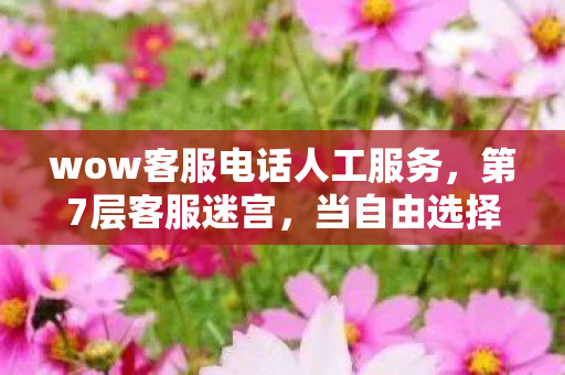 wow客服电话人工服务，第7层客服迷宫，当自由选择撞碎命运回音壁，谁在操控你的灵魂手柄？