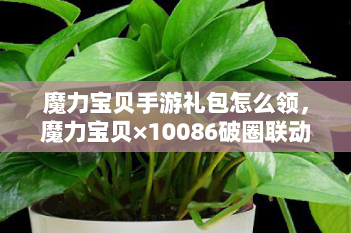魔力宝贝手游礼包怎么领，魔力宝贝×10086破圈联动！周边多到能砌墙，败家玩家の终极投名状