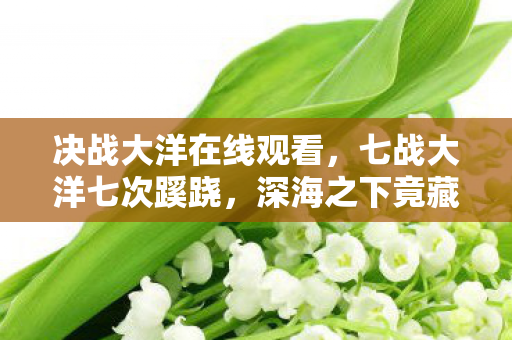 决战大洋在线观看,七战大洋七次蹊跷,深海之下竟藏着让人后背发凉的真相! 决战大洋在线观看,七战大洋七次蹊跷,深海之下竟藏着让人后背发凉的真相!