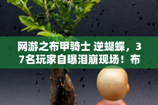 网游之布甲骑士 逆蝴蝶,37名玩家自曝泪崩现场!布甲骑士疑云,这操作谁绷得住啊? 网游之布甲骑士 逆蝴蝶,37名玩家自曝泪崩现场!布甲骑士疑云,这操作谁绷得住啊?