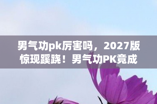 男气功pk厉害吗,2027版惊现蹊跷!男气功PK竟成版本弃子?老玩家泪目 男气功pk厉害吗,2027版惊现蹊跷!男气功PK竟成版本弃子?老玩家泪目