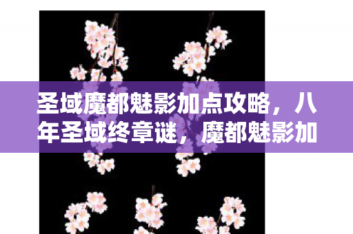 圣域魔都魅影加点攻略,八年圣域终章谜,魔都魅影加点成绝响,泪目竟在关服时 圣域魔都魅影加点攻略,八年圣域终章谜,魔都魅影加点成绝响,泪目竟在关服时