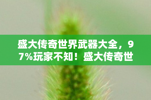 盛大传奇世界武器大全,97%玩家不知!盛大传奇世界三端操控竟差出银河系距离 盛大传奇世界武器大全,97%玩家不知!盛大传奇世界三端操控竟差出银河系距离
