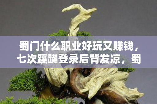 蜀门什么职业好玩又赚钱,七次蹊跷登录后背发凉,蜀门十年竟成我的完美逃生舱 蜀门什么职业好玩又赚钱,七次蹊跷登录后背发凉,蜀门十年竟成我的完美逃生舱