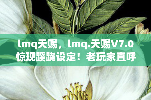 lmq天赐,lmq.天赐V7.0惊现蹊跷设定!老玩家直呼这波回忆杀绝了 lmq天赐,lmq.天赐V7.0惊现蹊跷设定!老玩家直呼这波回忆杀绝了