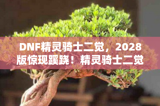 DNF精灵骑士二觉,2028版惊现蹊跷!精灵骑士二觉竟藏着十年未解之谜? DNF精灵骑士二觉,2028版惊现蹊跷!精灵骑士二觉竟藏着十年未解之谜?