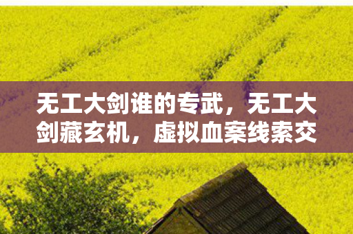 无工大剑谁的专武,无工大剑藏玄机,虚拟血案线索交织,悬案背后毛骨悚然真相 无工大剑谁的专武,无工大剑藏玄机,虚拟血案线索交织,悬案背后毛骨悚然真相