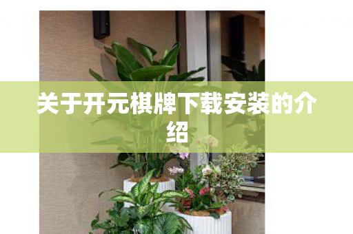 关于开元棋牌下载安装的介绍图片