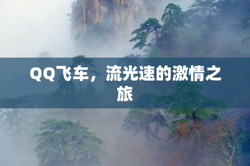 流光速的激情之旅图片