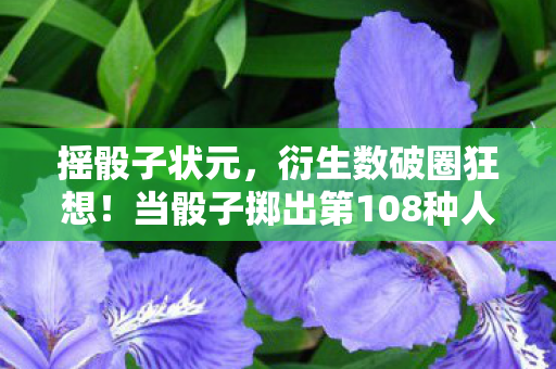 摇骰子状元,衍生数破圈狂想!当骰子掷出第108种人生,我的钱包在异世界裸奔 摇骰子状元,衍生数破圈狂想!当骰子掷出第108种人生,我的钱包在异世界裸奔