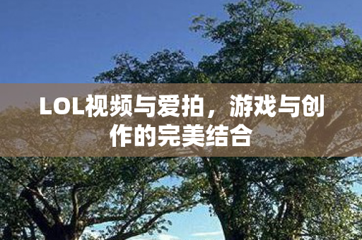 游戏与创作的完美结合图片