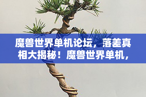 魔兽世界单机论坛，落差真相大揭秘！魔兽世界单机，笑着笑着，我竟哭着又上线了