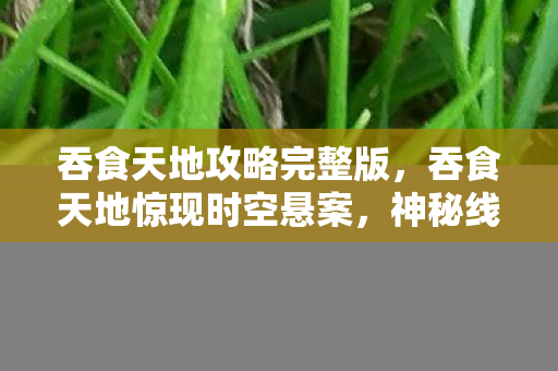 吞食天地攻略完整版,吞食天地惊现时空悬案,神秘线索交织,毛骨悚然真相待揭! 吞食天地攻略完整版,吞食天地惊现时空悬案,神秘线索交织,毛骨悚然真相待揭!