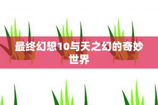 最终幻想10与天之幻的奇妙世界图片